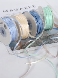 NingChu Ribbon | Encrypted High Density Double-sided Polyester Satin Ribbon 3mm