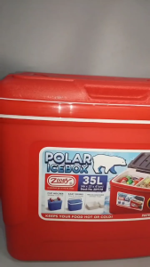35 Liters ZOOEY Insulated Cooler Box / Cooler Box/ Ice Box/Zooey Polar 35 Liters Ice Box/Water Jug Container/Heat and Cold Coolers
