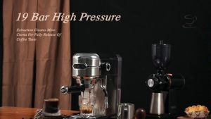 HiBREW Coffee Maker: Super Slim Design & 20 Bar High Pressure Extraction