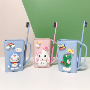 Cute Toothbrush Cup Cartoon Gargle Cup For Home Creative Wash Tooth Mug Couple Wash Hands Toothbrush Cup Kids Cup