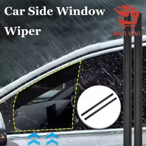 2PCS Car Side Window Wiper Boneless Wiper Blades Universal Car Side Window Wiper Blade