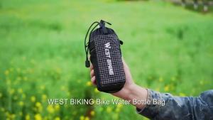 West Biking | WEST BIKING Túi Đựng Tay Lái Di Động Dành Cho Xe Đạp Chất Liệu Vải Canvas Chống Thấm Nước Giá Đỡ Bình Nước Xe Đạp Phụ Kiện Xe Đạp Địa Hình Xe Đạp Đường Trường Dành Cho Các Chuyến Đi Ngoài Trời