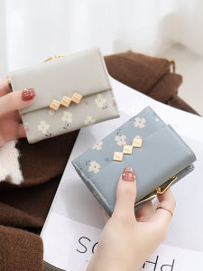 BAORUIFU | Womens Fresh Print Mini Wallet Coin Holder