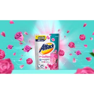 Sabun Cuci DETERGEN Attack Rinso Molto Softener Anti Apek BPOM