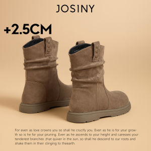 Josiny | Thermal Insulation Short Boots White