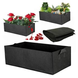 Reusable Non-Woven Nutrition Grow Bags For Flower Vegetable Plant Supplies Planting Bag With Handles