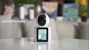 กล้องอินเทอร์คอมวิดีโอโทร2.8นิ้วหน้าจอ IPS กล้อง2.0MP P2P IP สองทิศทางเสียงปลุก AS-IP526HBC จอดูแลเด็กไร้สาย