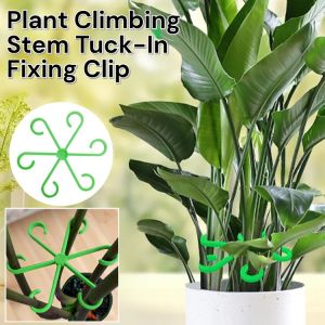 Plant Climbing Stem Tuck-In Fixing Clip Flower Stem Collection Fixing Rack Plant Climbing Flower Stem Folding Clamp Plants Support Clips