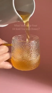 Hormonal Imbalance House Blend Iced Tea with Honey /Banana Melon Milk- Wellness Whispers