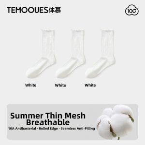 Summer Fashion Ballet Style Mesh Mid-Calf Socks