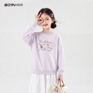 SQTN.KIDS | Childrens Crewneck Sweatshirt for Girls