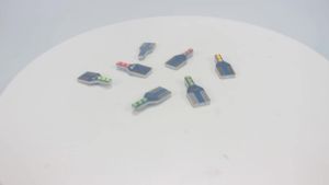 KEVANLY | 20pcs COB 3D Bulbs T10 W5W LED Light Side Marker Light Auto Clearance Lamp License Plate Light Tail Lights LED Indicator Light