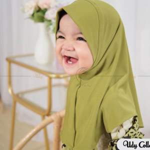 Hijab instan anak - hijab bergo anak - hijab bayi
