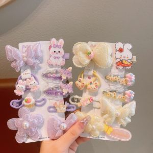 Cute Cartoon Rabbit Bow Hair Clip for Kids