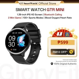 For Xiaomi GTR Mini Smart Watch 100+ Sports Modes Voice Assistant Message Reminder Custom Dial Game Call Smartwatch