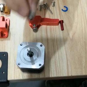 Dual Gear Extruder Ender 3 v2 Upgrade Motor Shaft 20mm Compatible with Ender 3 Pro CR10 Series 3D Printer TPU Filament Drive