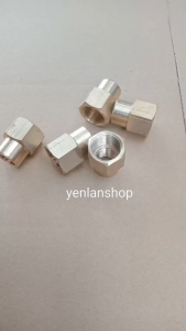 5 cái Măng sông ren trong 13mm-17mm(đồng thau)
