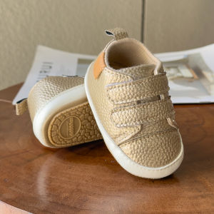 รองเท้าเด็กทารกแรกเกิดเด็กทารกเด็กผู้หญิงรองเท้าคลาสสิกหนังยาง Sole Anti-SLIP เด็กวัยหัดเดิน First Walkers เด็กทารกรองเท้ารองเท้าแตะ