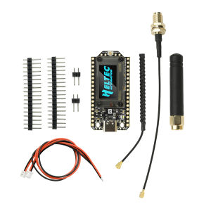 Aideepen | Mô-đun Heltec WiFi LoRa 32 V4 ESP32 SX1262 GPS Với Màn Hình OLED 0.96 Inch Sử Dụng Năng Lượng Mặt Trời WiFi BLE Tiết Kiệm Năng Lượng Cổng Type C Dành Cho Arduino IoT Dev-Board