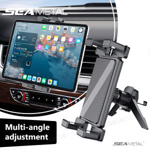 Seamital Giá giữ điện thoại trên xe ô tô khe thoát khí Ghim Cài 360 độ xoay giá đỡ điều hướng đứng