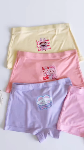 Quần Chip Đùi Bé Gái Riomio Vải Modal Cao Cấp Thoáng Khí Kháng Khuẩn Chống Co Rút In Hình Kuromi Pastel Kute Size 3/4–10/11 (13–40kg) RC957