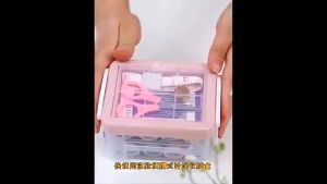 Bộ 30 Kim May Tự Xỏ Chỉ Thông Minh – Hộp Gỗ Sang Trọng Khâu Da Vải Canvas DIY