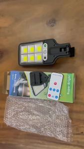 XIWANGFIRE | New Solar Lamp 55LED Outdoor Sunlight Motion Sensor Remote Control Solar Focus Wall Street Light Waterproof External Solar Lamp