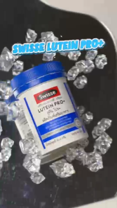 [แพ็คสุดคุ้ม x3] Swisse Lutein PRO+  สวิสเซ ลูทีน โปร+ สูตรพรีเมี่ยมที่ออกแบบมาเพื่อช่วยบำรุง และฟื้นฟูสุขภาพดวงตา จากออสเตรเลีย