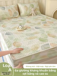 MENGWEIJUE | Bộ Drap Lụa Tơ Tằm Làm Mát Cho Máy Điều Hòa