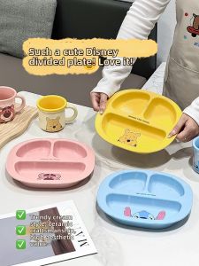 XIAOHUANGLU | Cute Ceramic Partition Plate