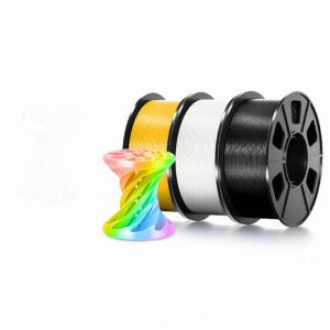 Silk Gradient 3D Printing Materials PLA Controlled Glossy Texture Luster Flowsilk Dual Triple Color Change 1kg 1.75mm Diameter