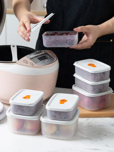 Portable Lightweight Food Grade Rice Bento Box Microwavable Small Lunch Box Japanese Style Storage Container for Refrigerator