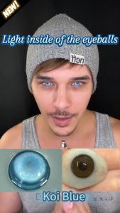 EyeShare | EYESHARE 1pair Anime Accessories Eye Lenses Cosplay Colored Contact Lenses for Eyes Crazy Halloween Makeup Color Eye Lens