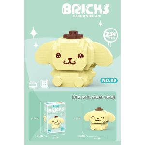 mainan bricks susun bangunan model figure