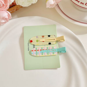 Adorable Juice Pattern Hair Clips for Girls Colorful Bangs And Fringe Hair Accessories Sweet Style New Arrival Winter Season