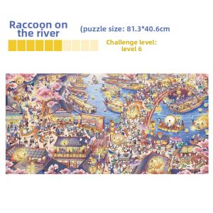 MAODETIANKONGZHICHENG | Creative Cultural Inspired Adult Jigsaw Puzzle 1000 Pieces