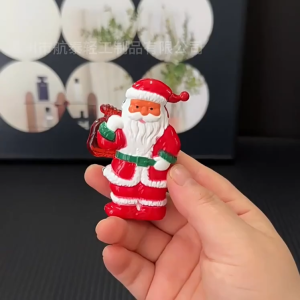 ( Hcm shop sỉ ) Bật lửa hình ông già noel cầm giỏ quà siêu dễ thương mẫu dành trưng bày hay sưu tầm