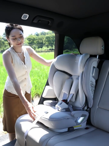 Ghế ngồi ô tô gấp gọn BEWELL BAOLETU cho bé 1 12 tuổi CHUẨN ECE R129 nâng hạ độ cao đai an toàn 5 điểm ngả lưng 5 cấp