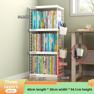 SHOUNADAREN | Space-Saving Corner Iron Shelving Unit
