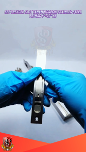 Grendel Slot Tanam MORECHI Stainless Steel FB/MRC 6"+12" NB / Grendel Slot Pintu Tanam 6"x12" MORECHI Slot Pintu Tanam BLC Group