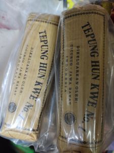 tepung hun kwe cap bunga teratai