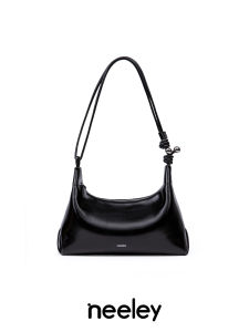 Neeley Minimalist Hobo Bag Luxury Underarm Leather Single Shoulder Fashion Versatile Crossbody Bag for Casual Occasions