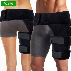 1 Chiếc Háng Hông Nẹp Đau Thần Kinh Tọa Hỗ Trợ Bọc Dây Búa Nén Tay Cho Quadriceps Đùi Cơ Căng Hông Flexor Giảm Đau