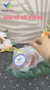 1 Xâu Khô Cá Bò Rim Sate Ép Miếng