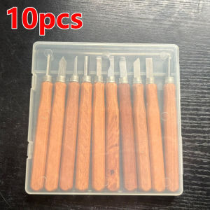 10/12/13pcs-set Wood Handle Chiffon for Wood Carving Tools Scaffold Cutter Set of Knives for Wood Carving Hand Tool