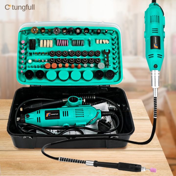 Tungfull Electric Drill Dremel Grinder Mini Polishing Machines With ...