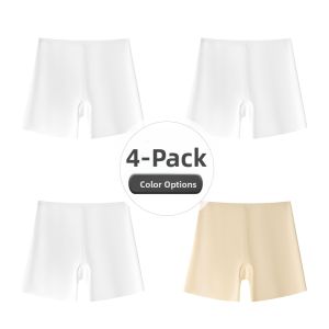 JIAZINI | Anti-Peep Thin Ice Silk Seamless Butt-Lift Safety Pants