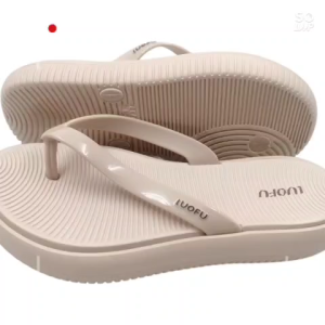 Sandal Luofu Wanita Dewasa Jelly Karet Empuk Import Mewah Elegan / Sandal Jepit Wanita Karet Terbaru