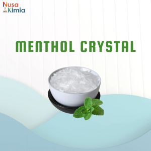 Menthol Crystal 100 GRAM HALAL (Termasuk Wadah) - Mentol Kristal Food Grade - Campuran Makanan dan Minuman - Campuran Jamu