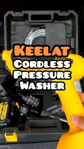 KEELAT Original 36Bar Cordless Washer High Pressure Water Gun Floor Tiles Cleaner Car Wash KPW008